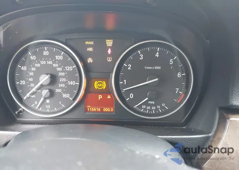 2009 BMW 328I z USA, uszkodzony, nr VIN WBAPH77549NM29883